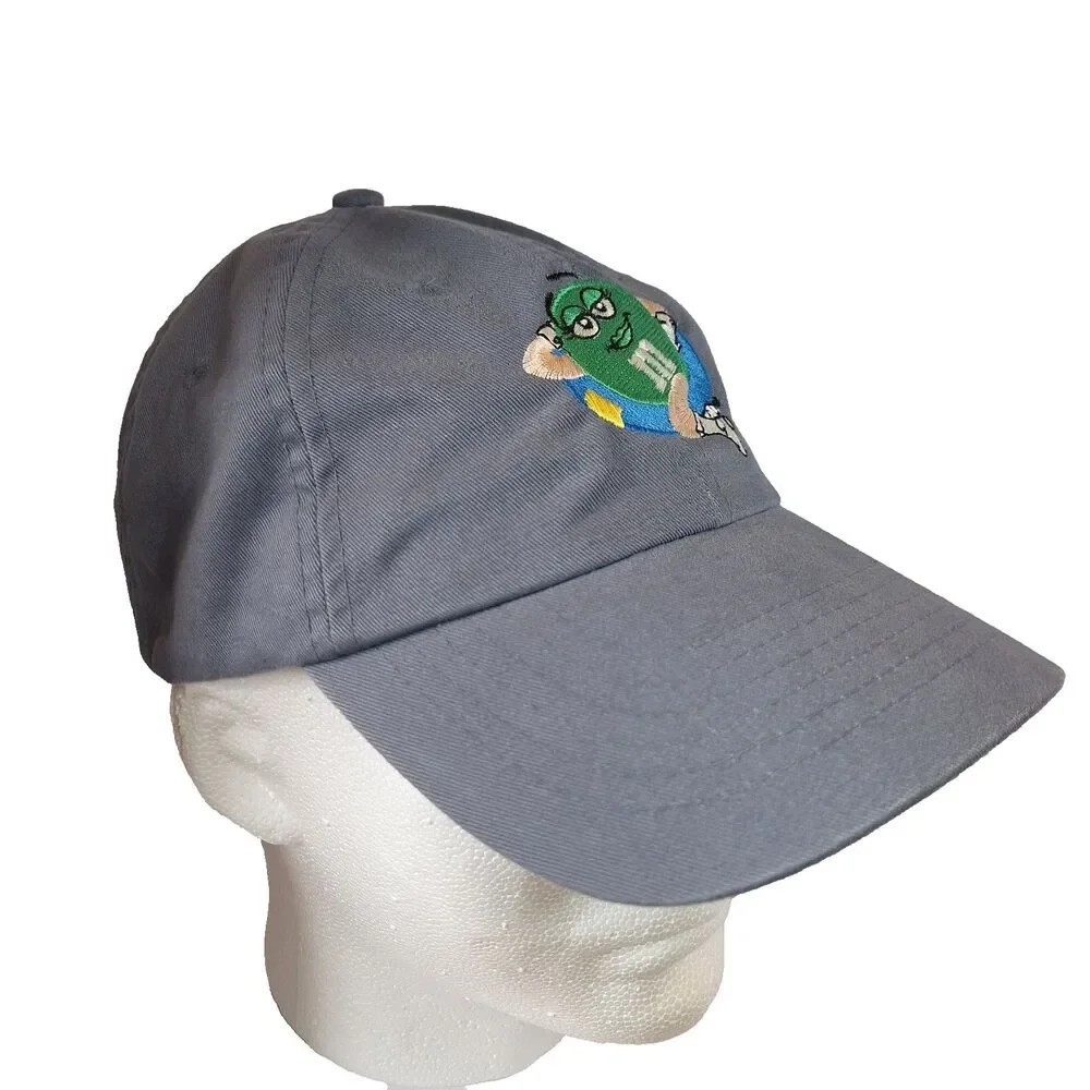 Vintage 90s M&M's Hat M&M World Las Vegas Embroidered Adjustable Strap Cap/hat